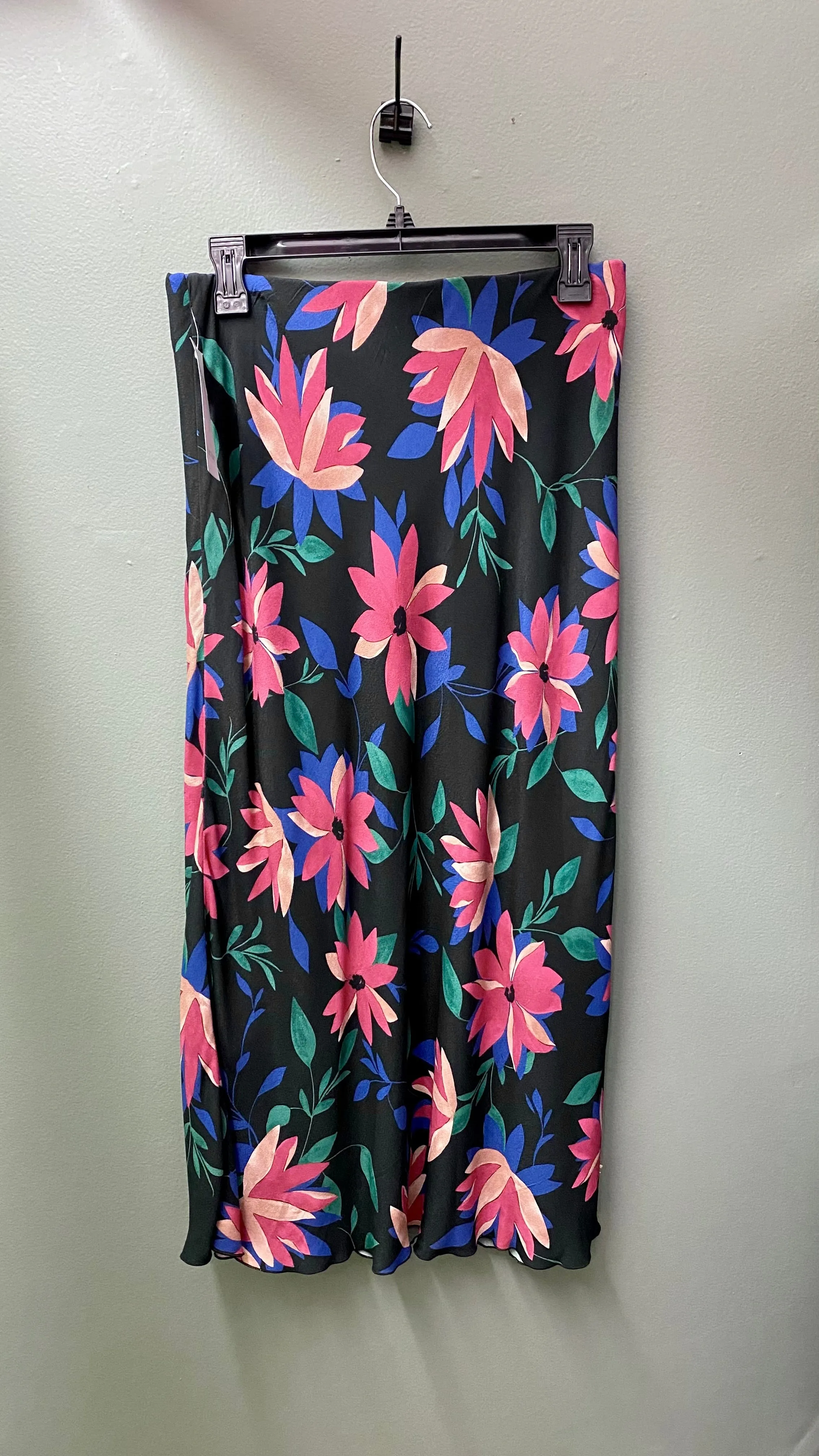 * Karen Kane Bias Cut Midi Skirt - Floral