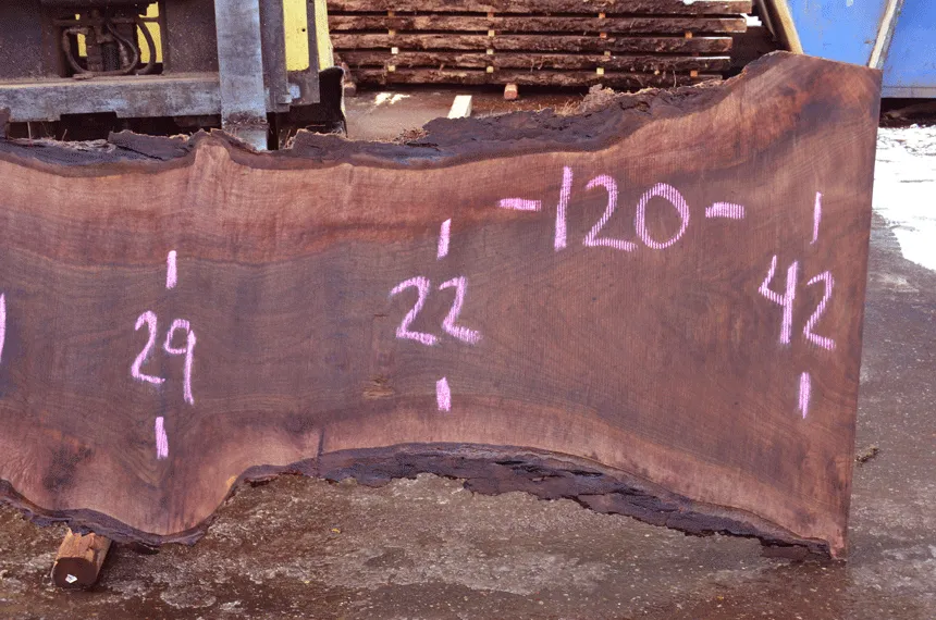 012919-10 Oregon Black Walnut Slab