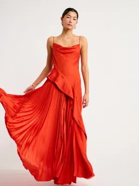 Acler Osullivan Dress in Scarlet