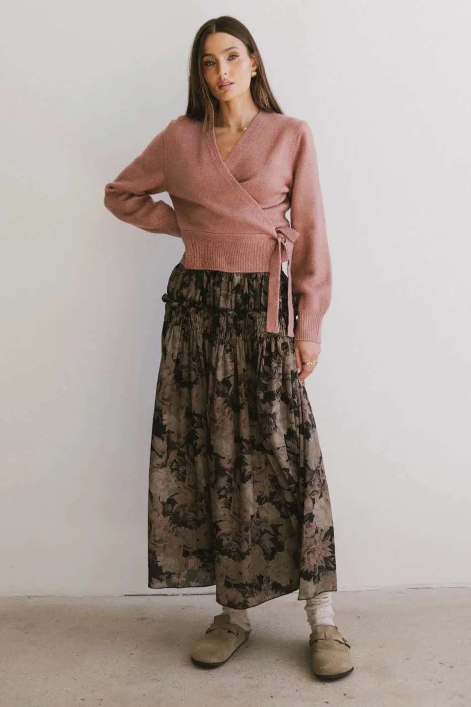 Addie Rose Wrap Cardigan with Elegant Design