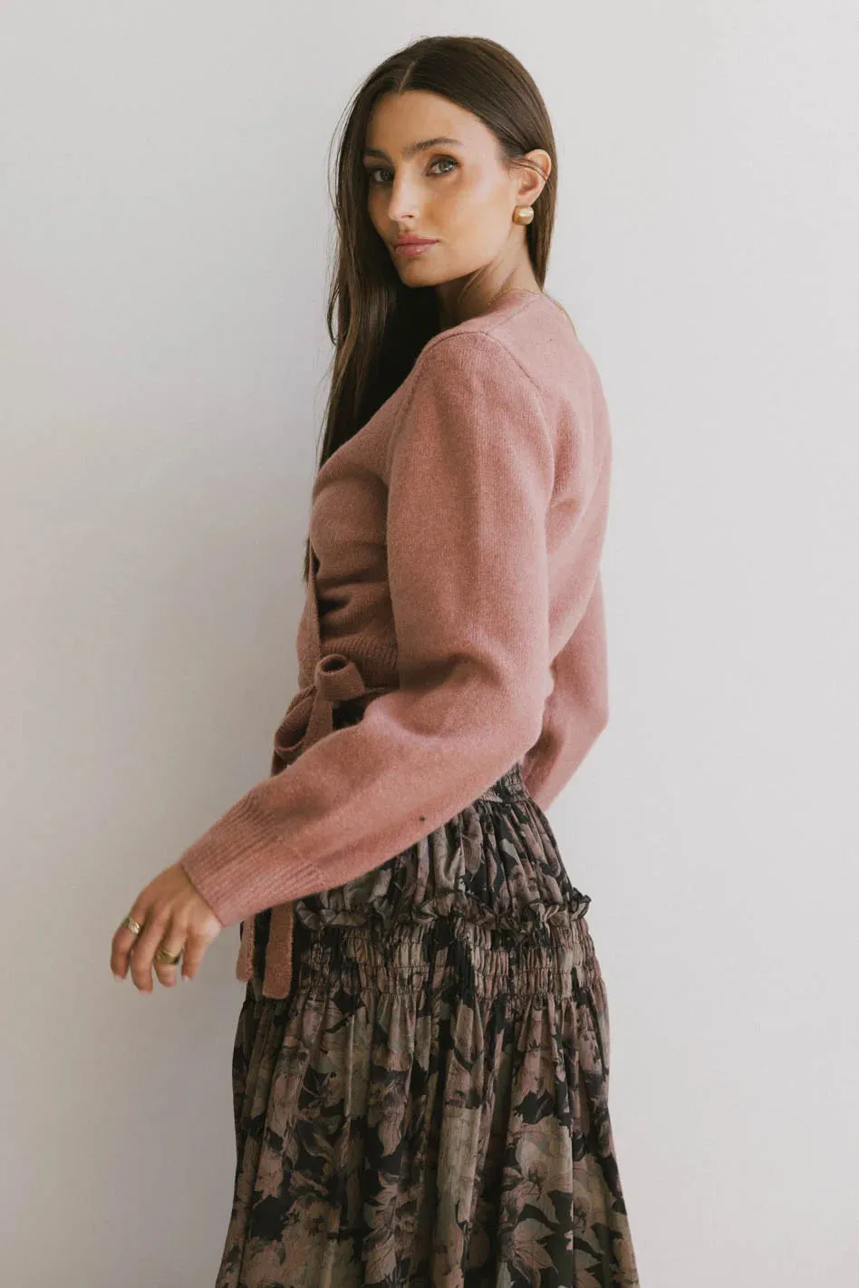 Addie Rose Wrap Cardigan with Elegant Design