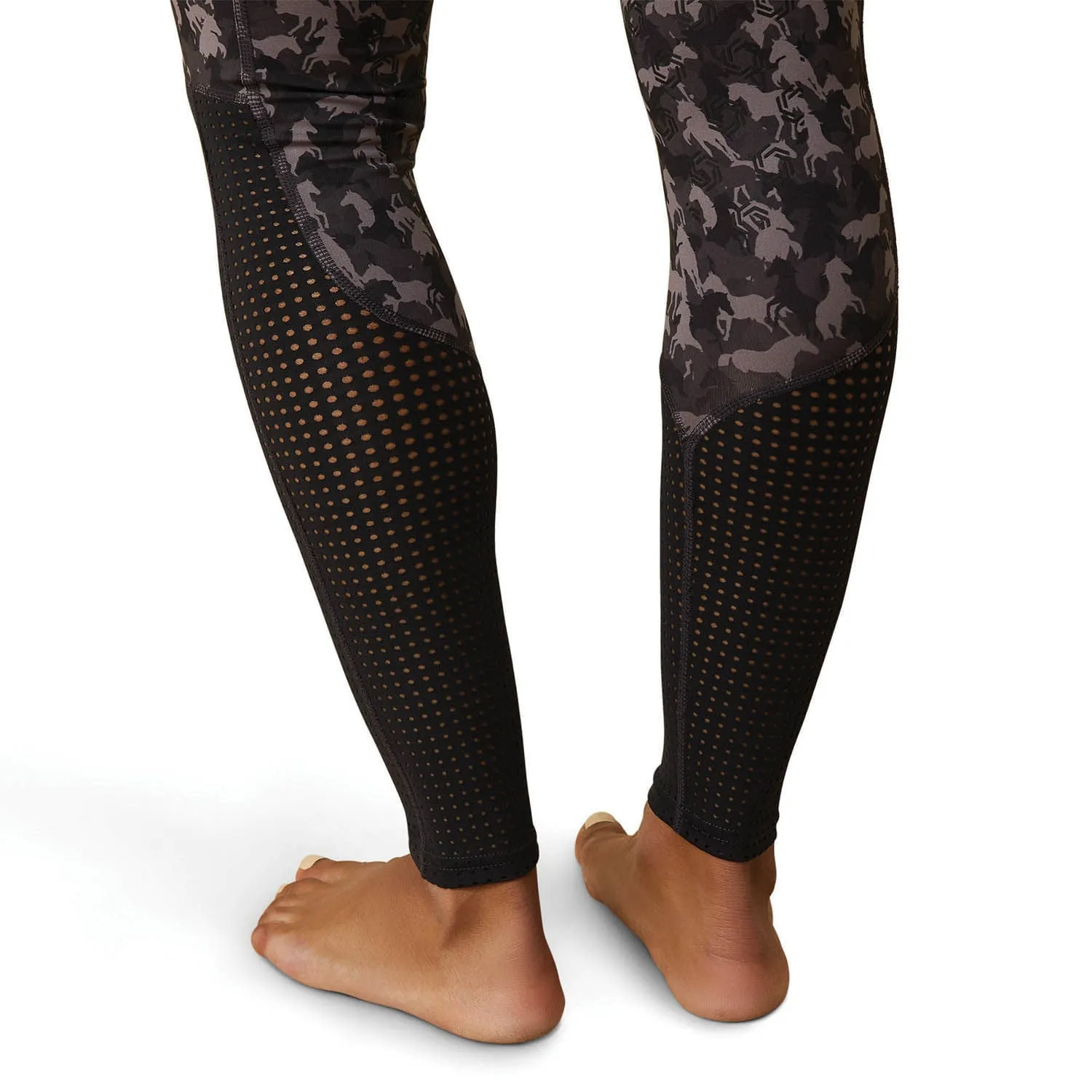 Ariat Eos Full Seat Riding Tight, Camo Horse Print