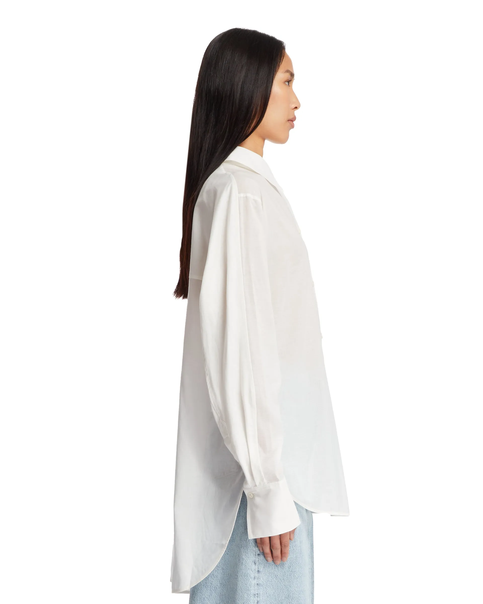 Asymmetrical Hem Shirt