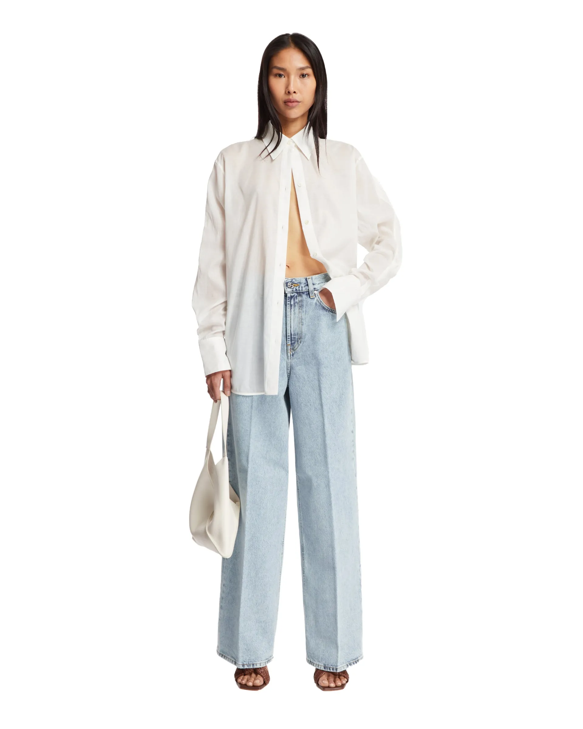Asymmetrical Hem Shirt