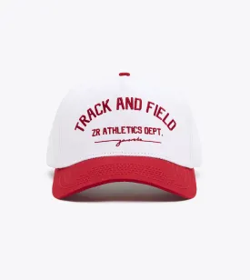 Ath. Snapback Vintage White/Cherry