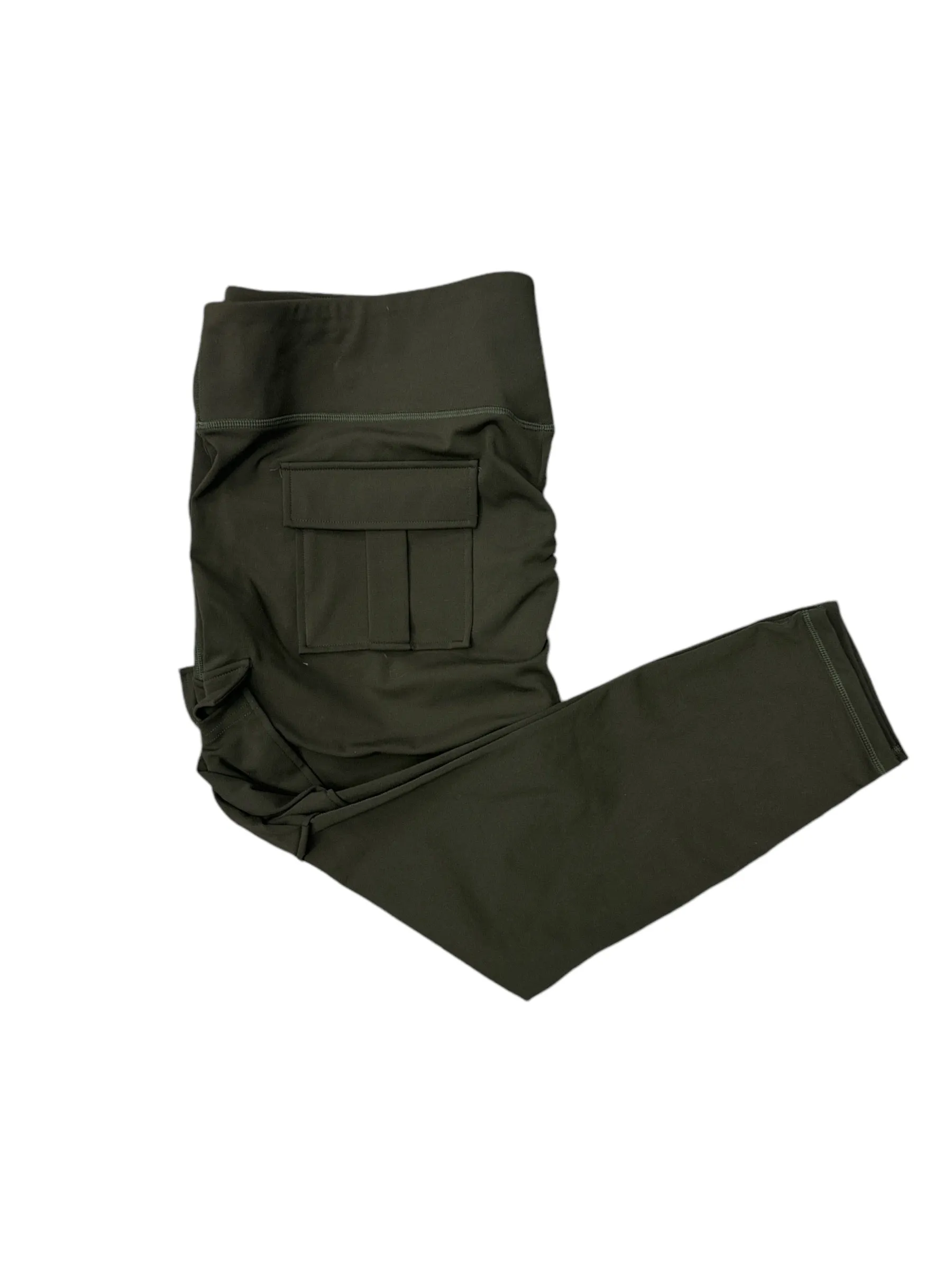 Athletic Leggings By Cmc In Green, Size: 2x