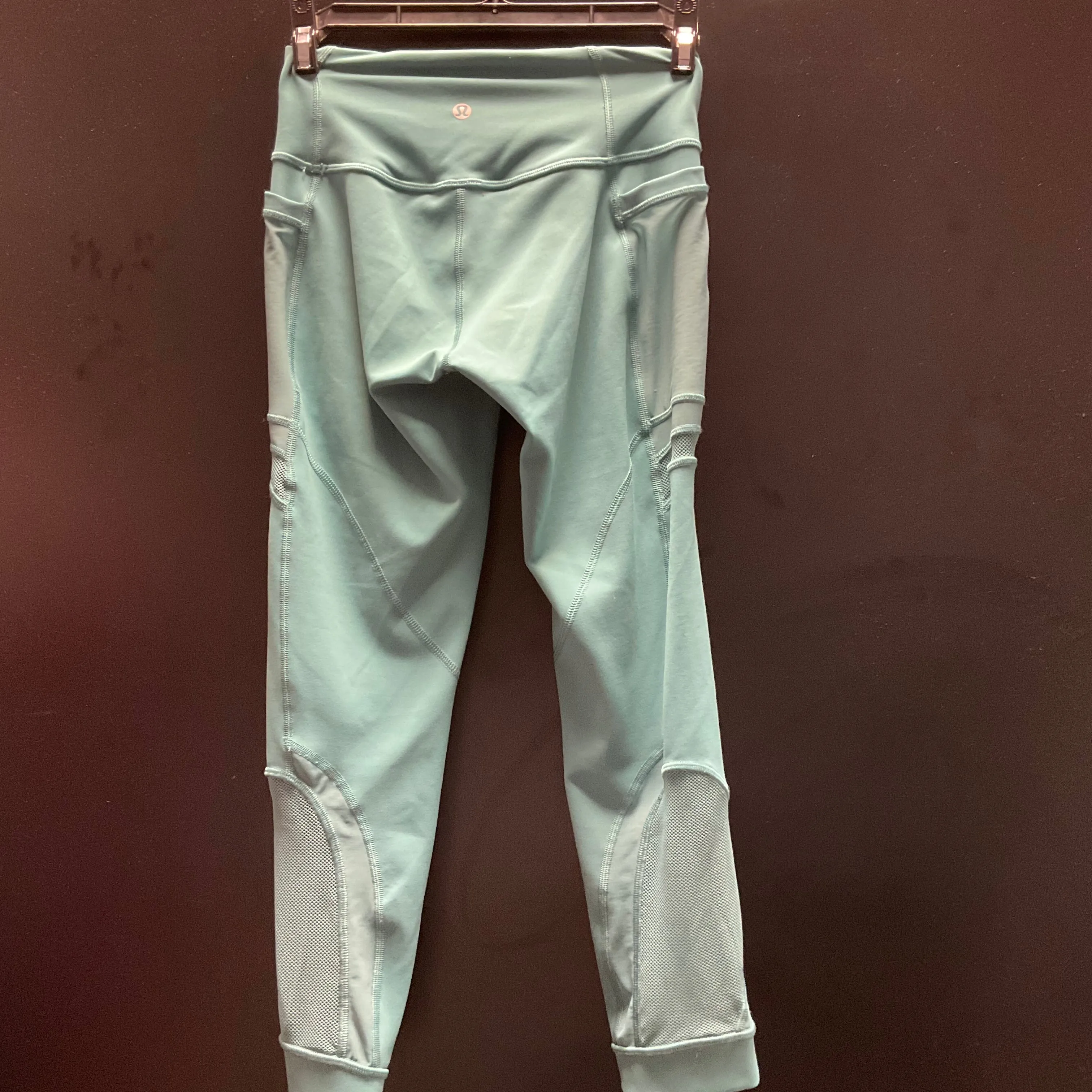 Athletic Leggings By Lululemon In Blue, Size: 4
