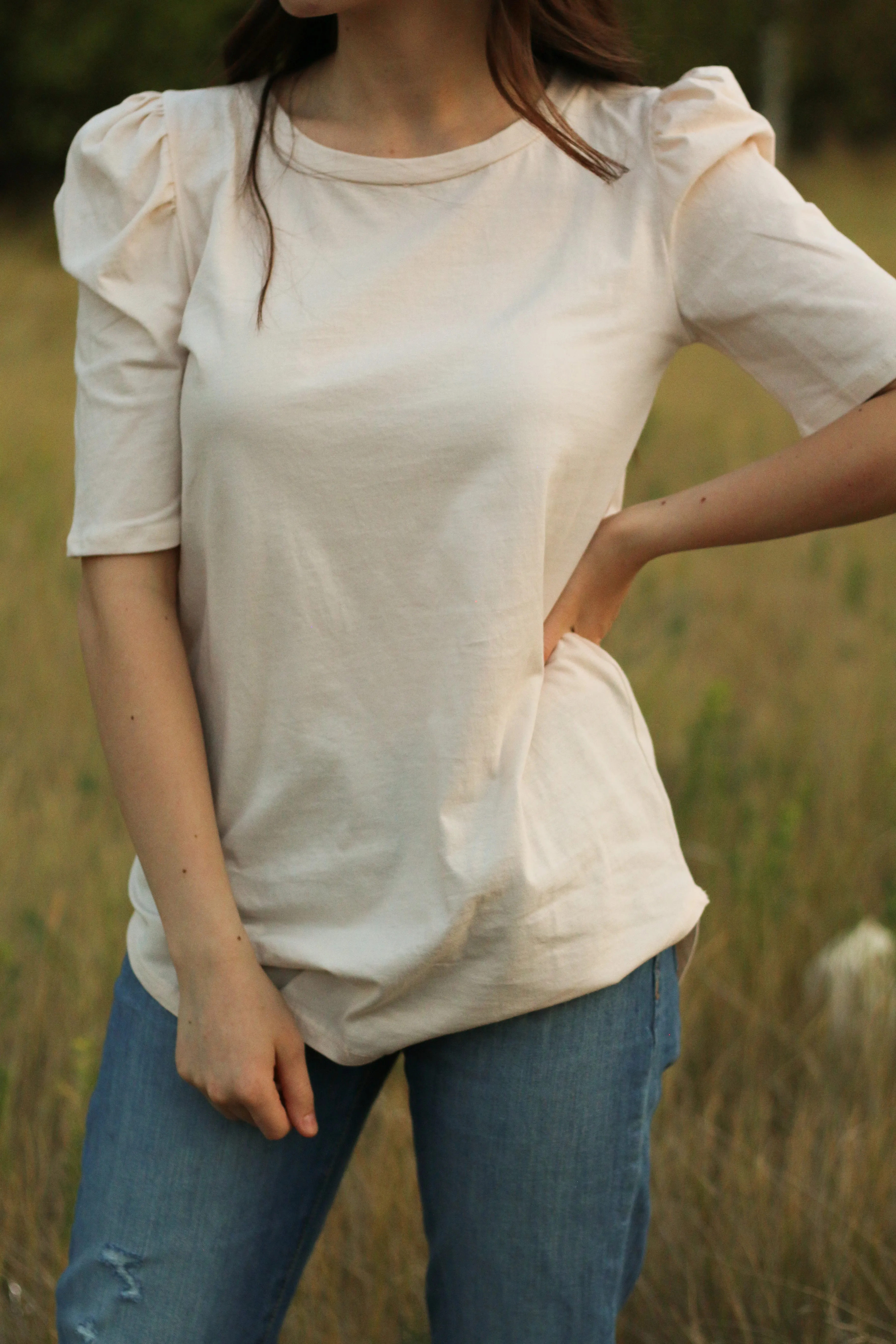 Aubrey Top Cream - XL