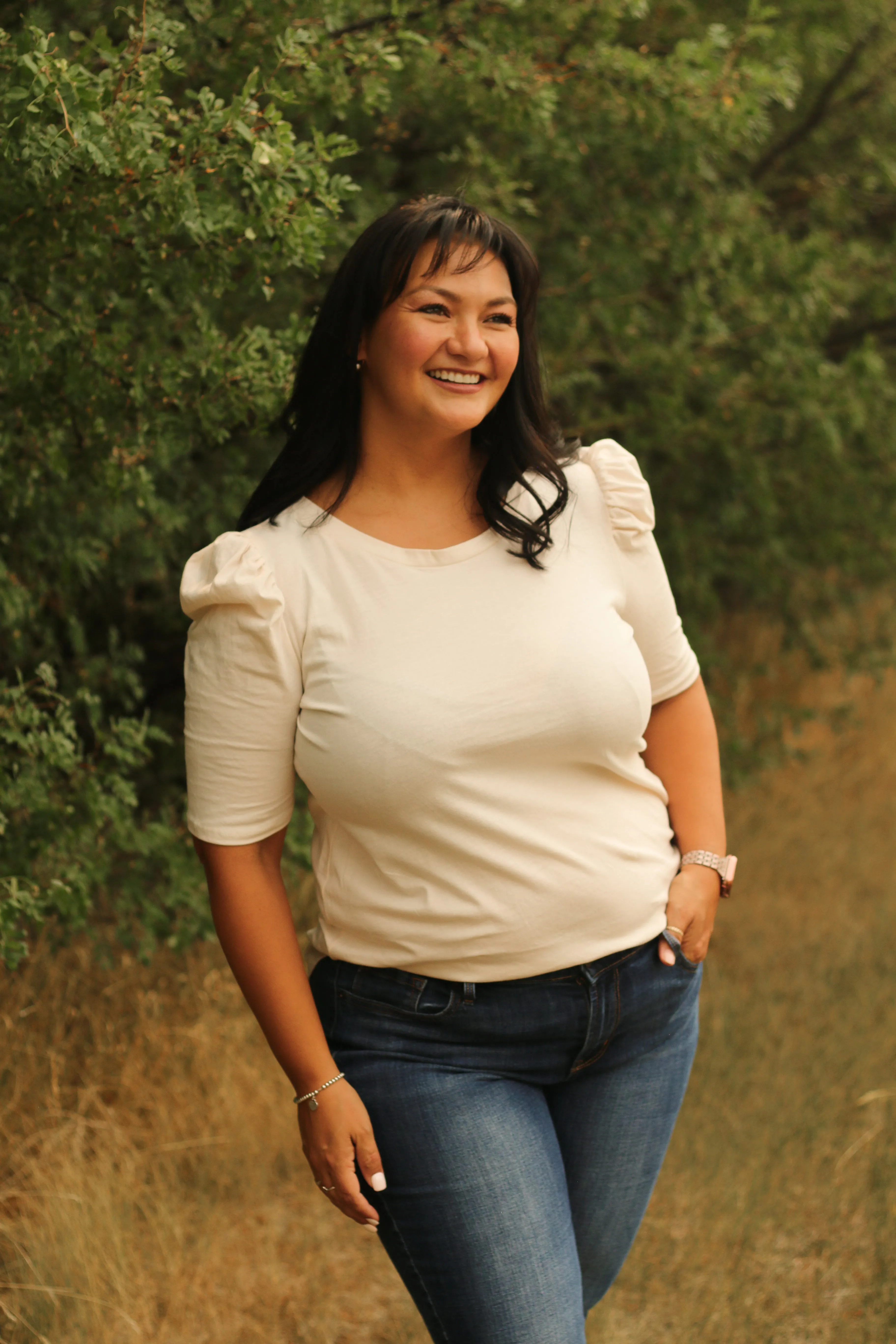 Aubrey Top Cream - XL