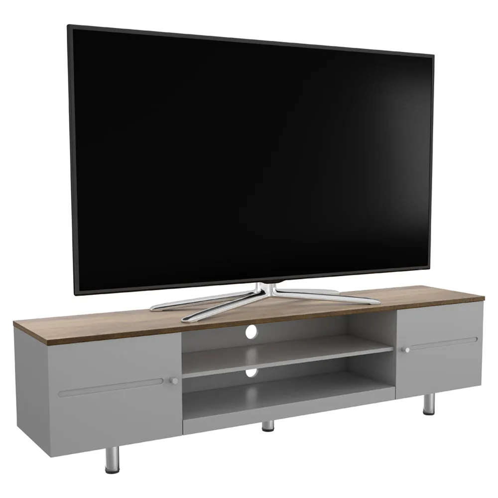 AVF  Whitesands 1.9M TV Stand - Satin Grey | FS1900WSSG