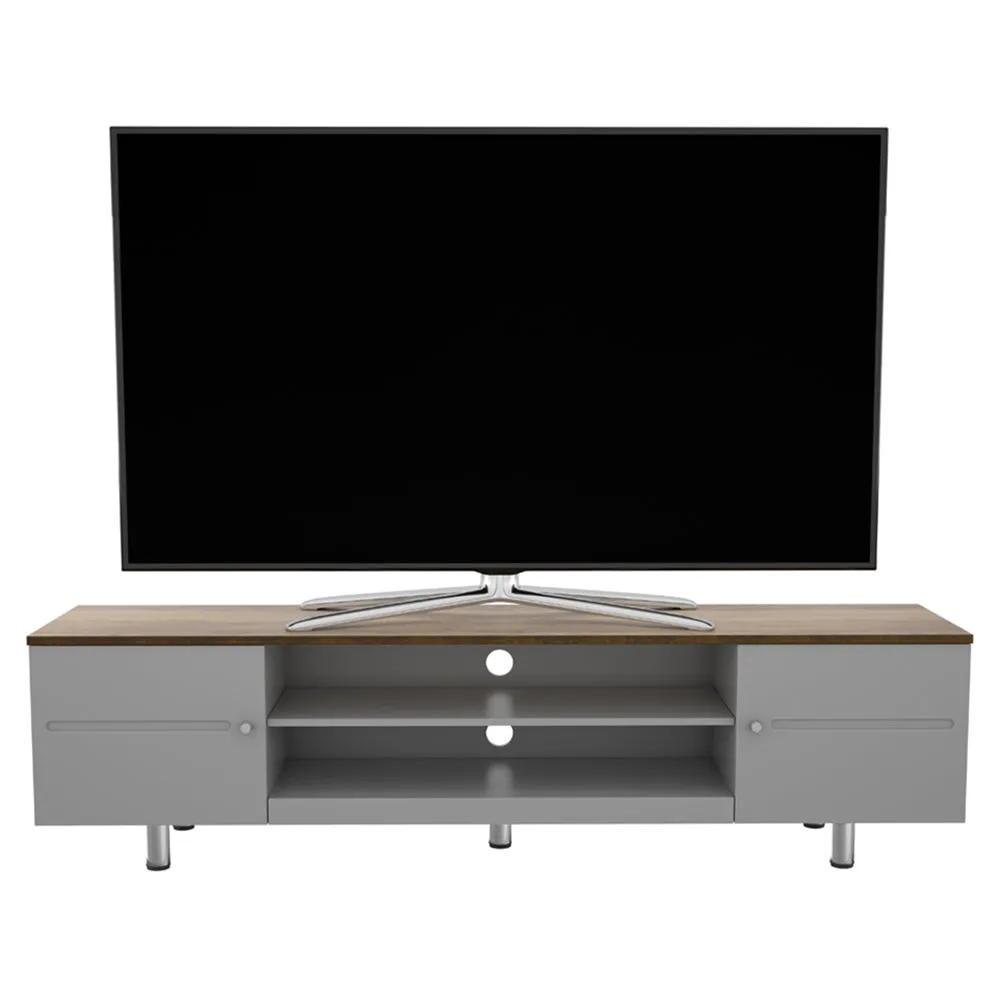 AVF  Whitesands 1.9M TV Stand - Satin Grey | FS1900WSSG