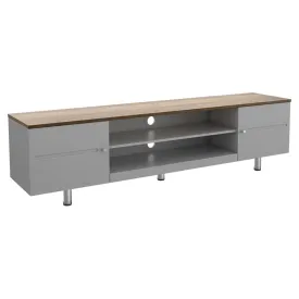 AVF  Whitesands 1.9M TV Stand - Satin Grey | FS1900WSSG