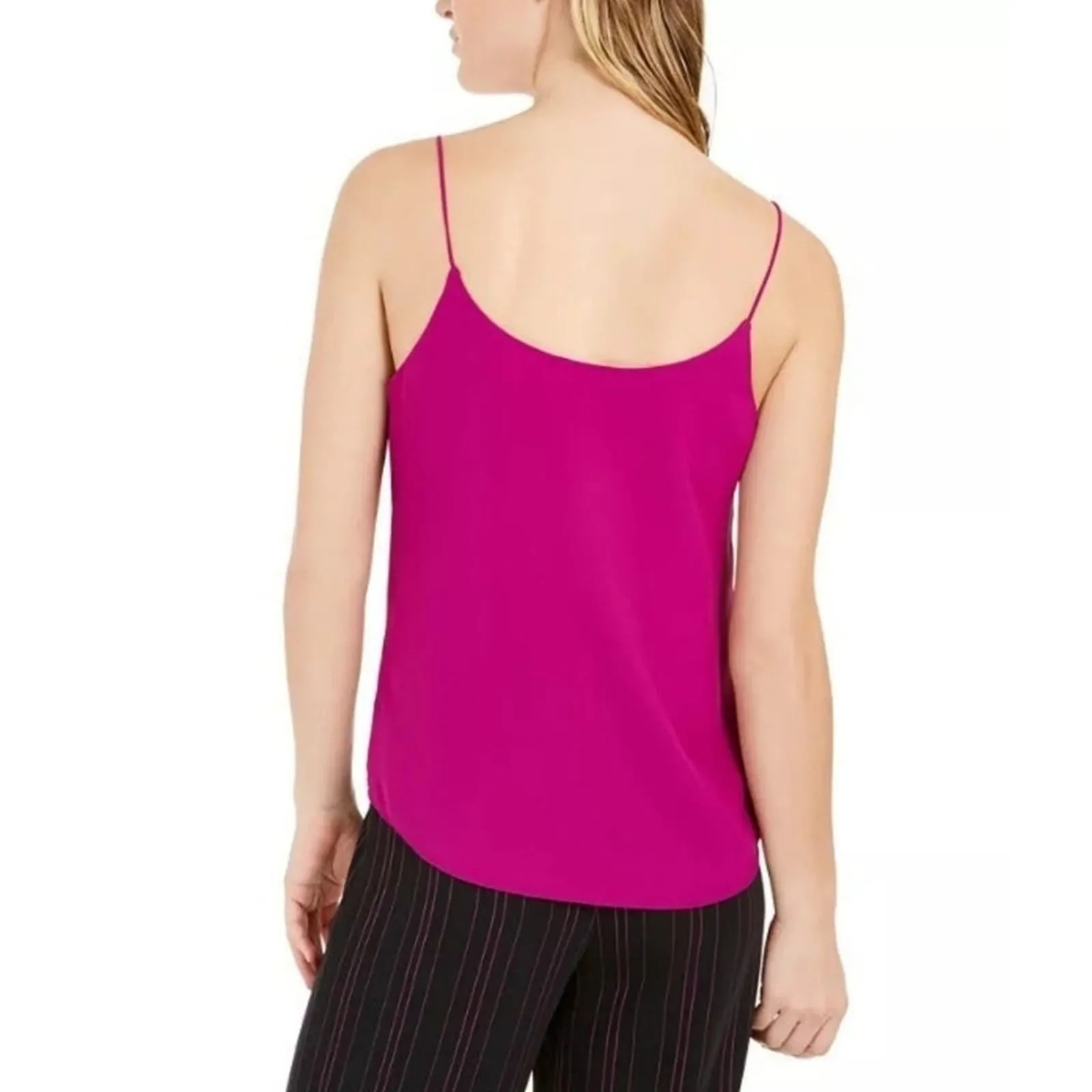 Bar III Scoop Neck Camisole Spaghetti Strap Top XL
