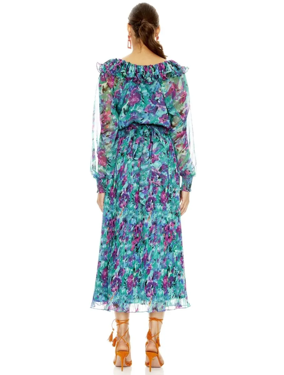 BARCELONA NIGHTS MIDI DRESS