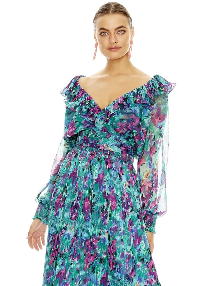 BARCELONA NIGHTS MIDI DRESS