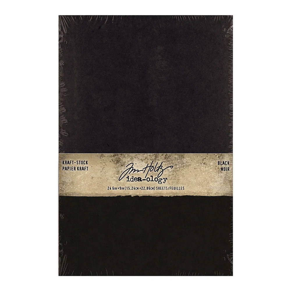 Black 6x9 Kraft Stock | idea-ology