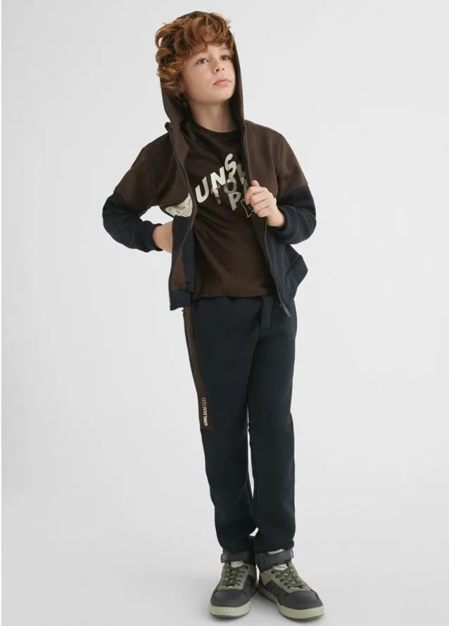 Boys Track Pants With Contrast | Mayoral