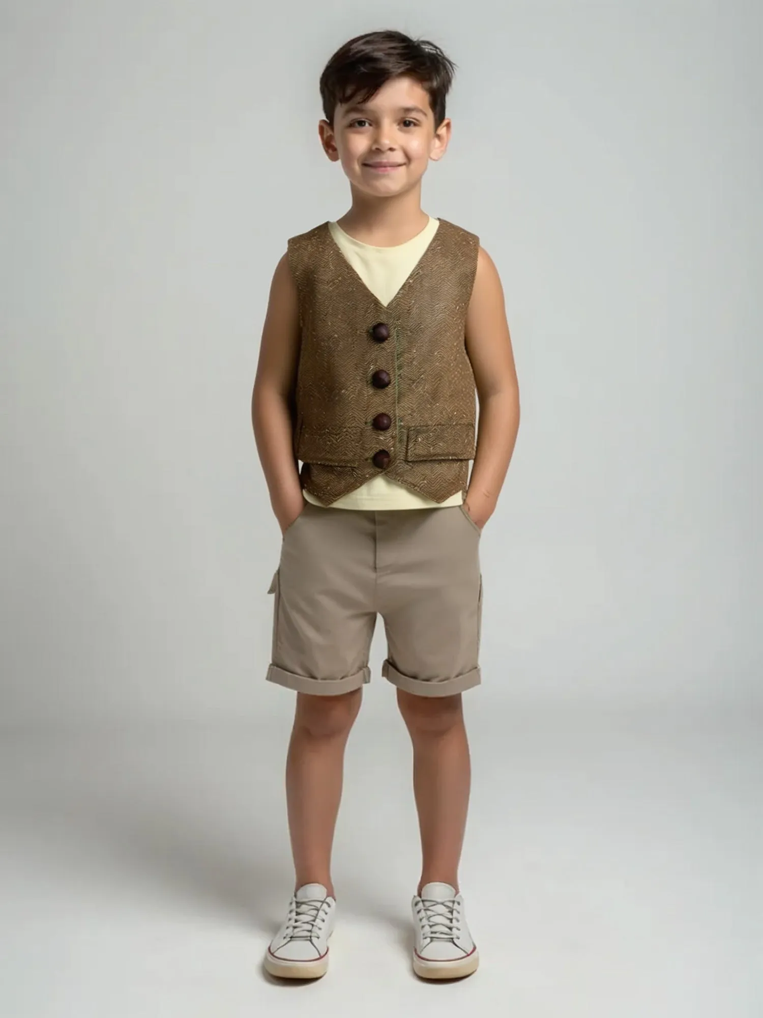 Boys Vest Sewing Pattern - BOYS VEST (P306)