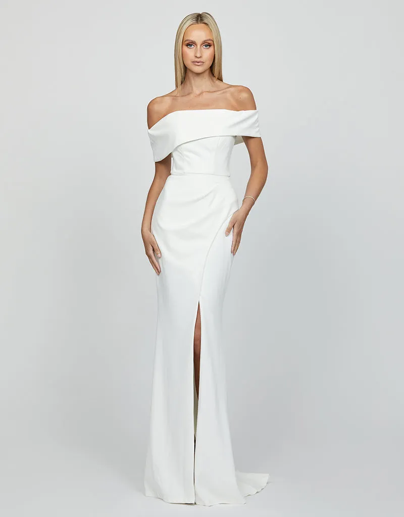 CANDLELIGHT OFF SHOULDER GOWN B55D16LT