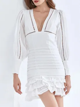 CARLA Ruched Mini Dress