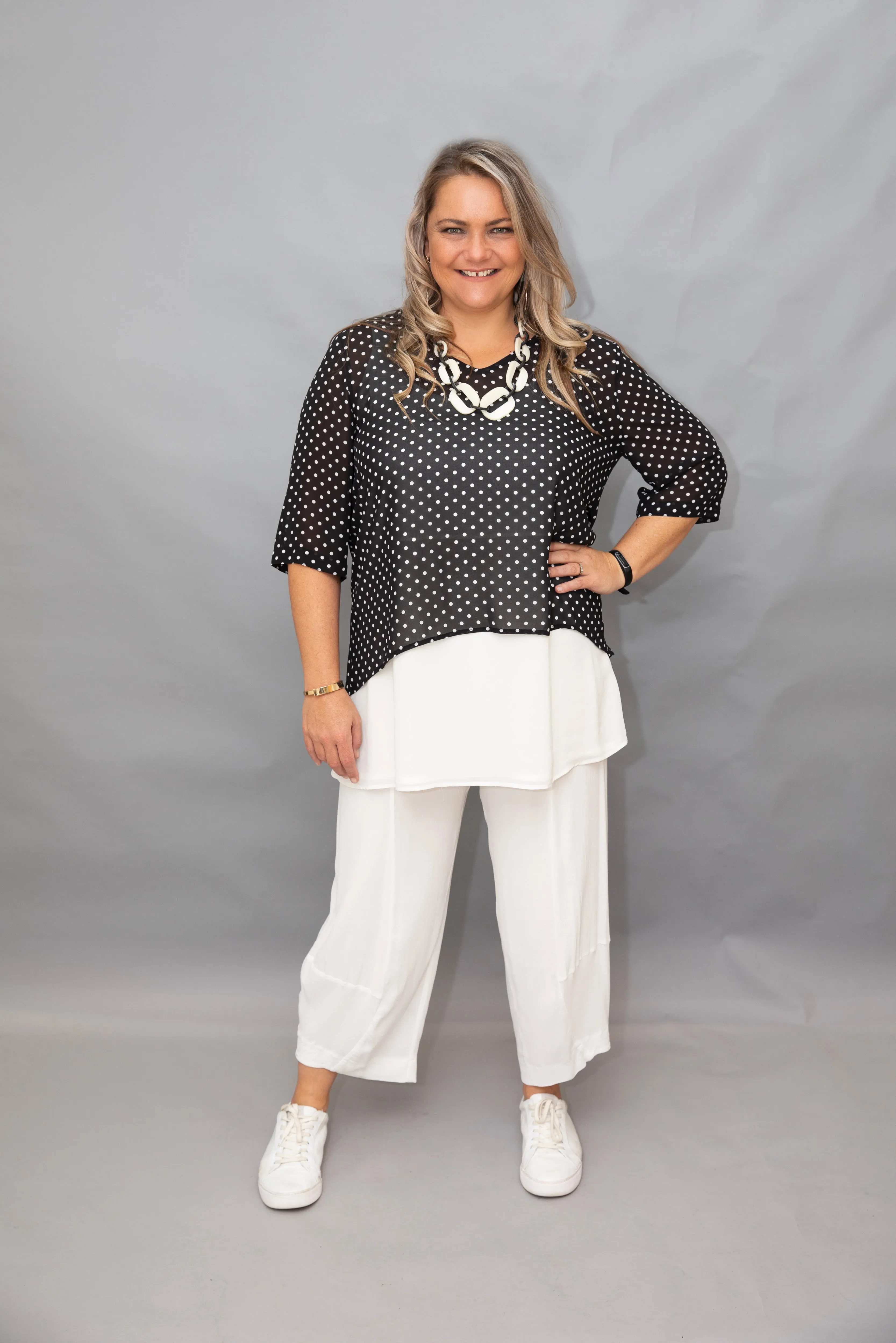 Cashews - C947 Spot Crop Top - Exclusive