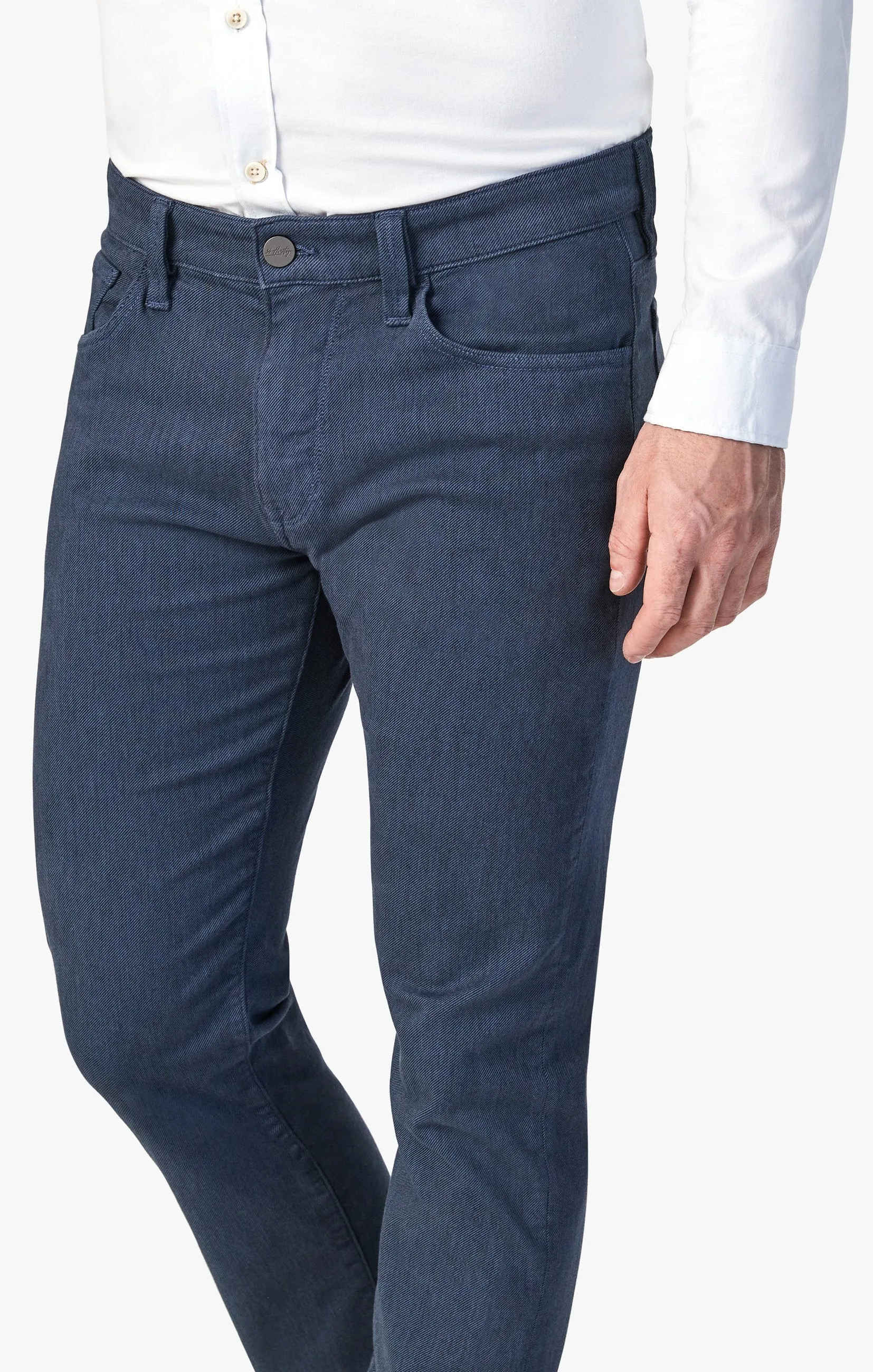 Charisma Relaxed Straight Pants In Insignia Blue Diagonal