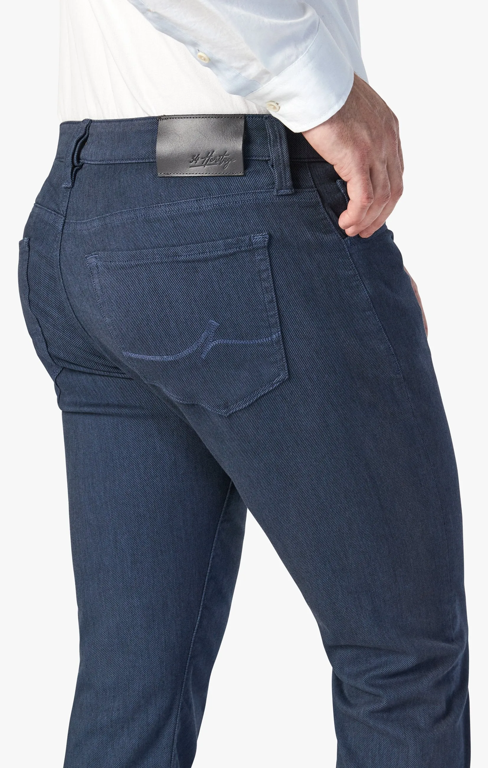 Charisma Relaxed Straight Pants In Insignia Blue Diagonal