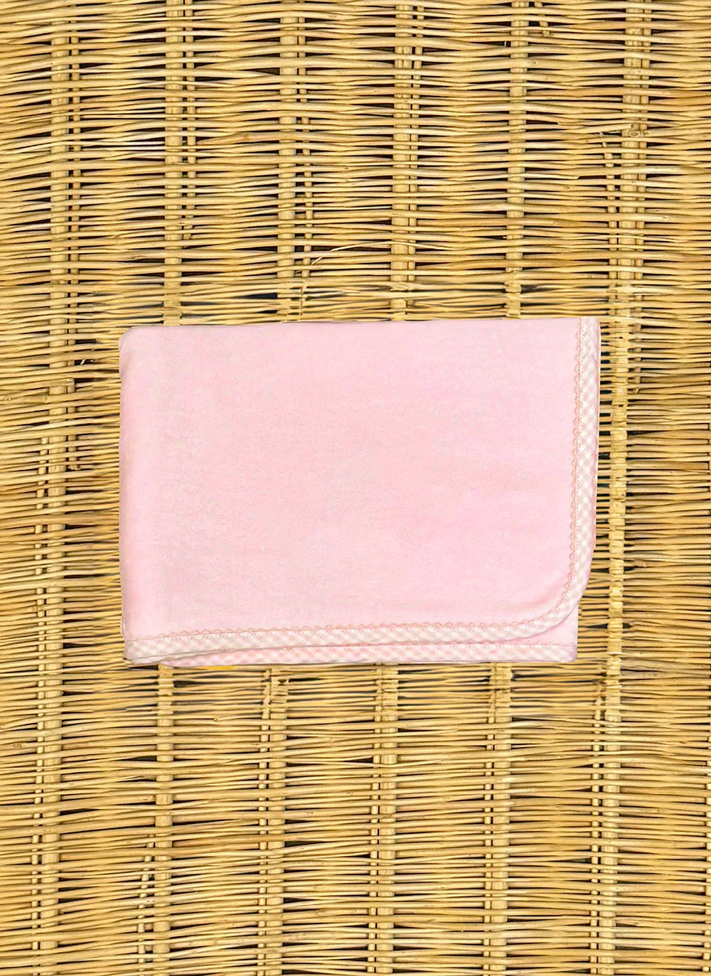 Checked Chenille Blanket