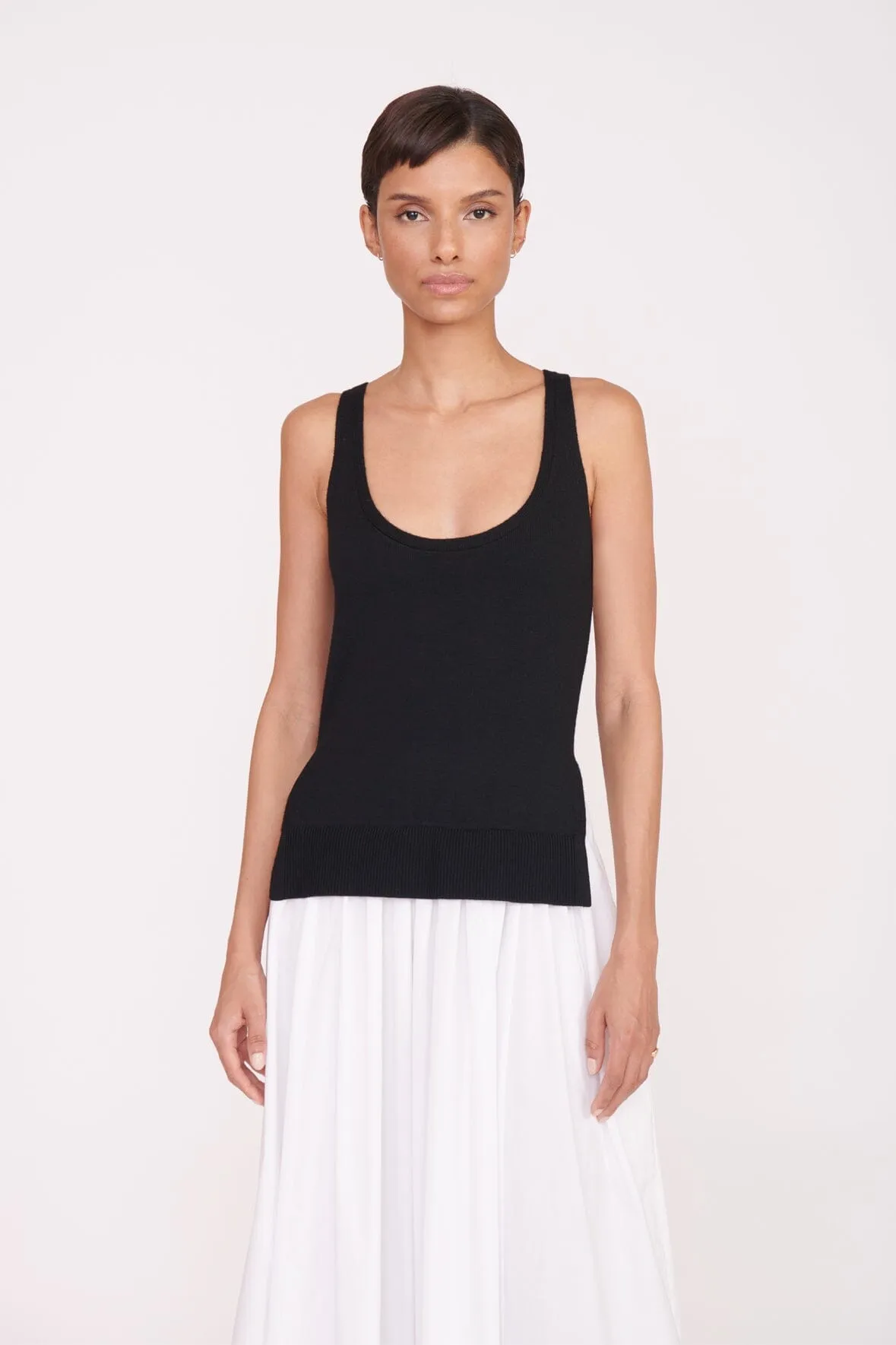 COREY DRESS | TAN WHITE
