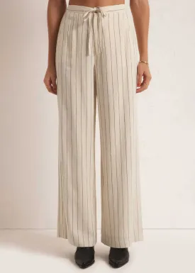 Cortez Pinstripe Pant - Sandstone
