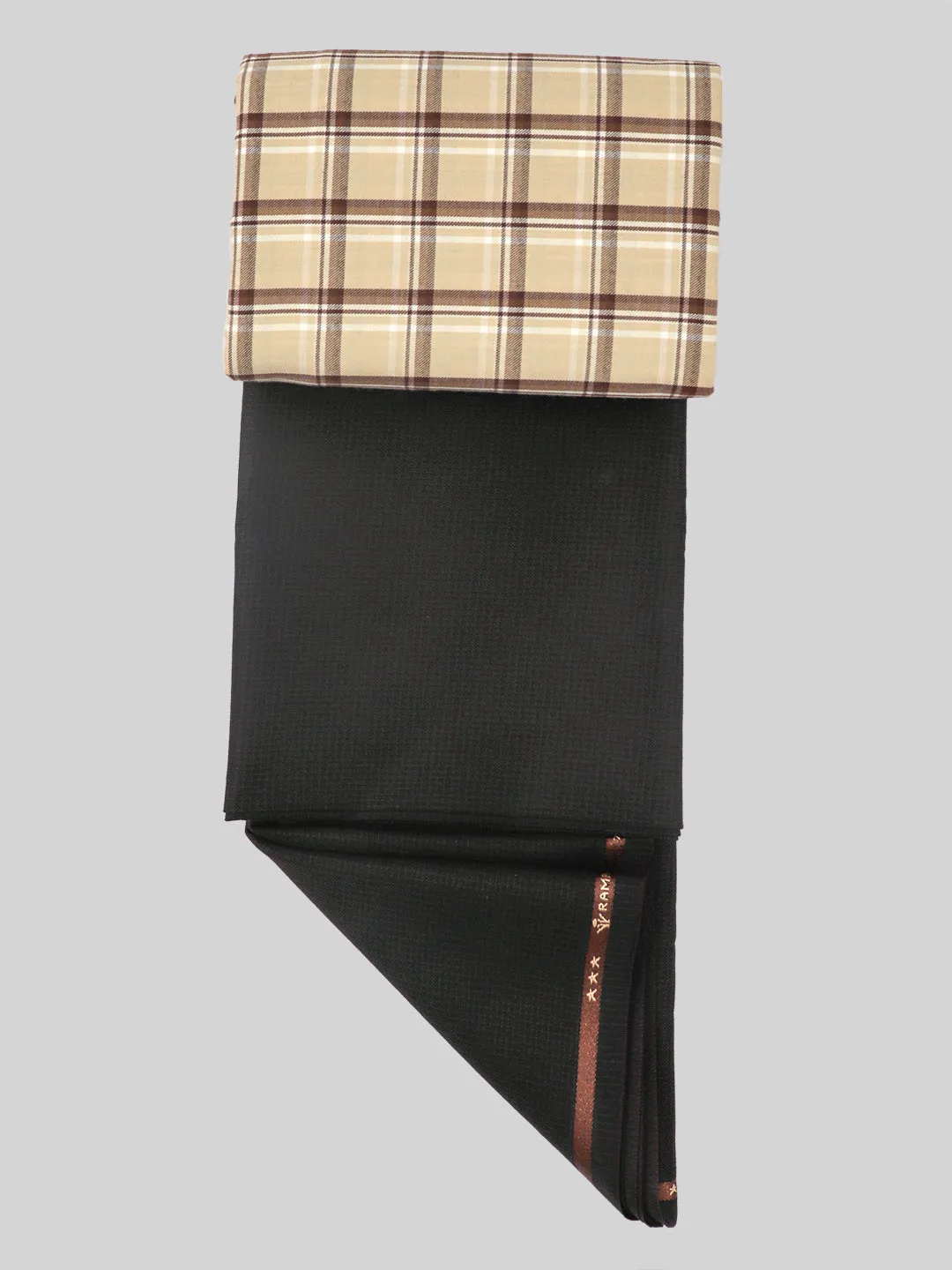 Cotton Checked Shirting & Suiting Gift Box Combo RY54