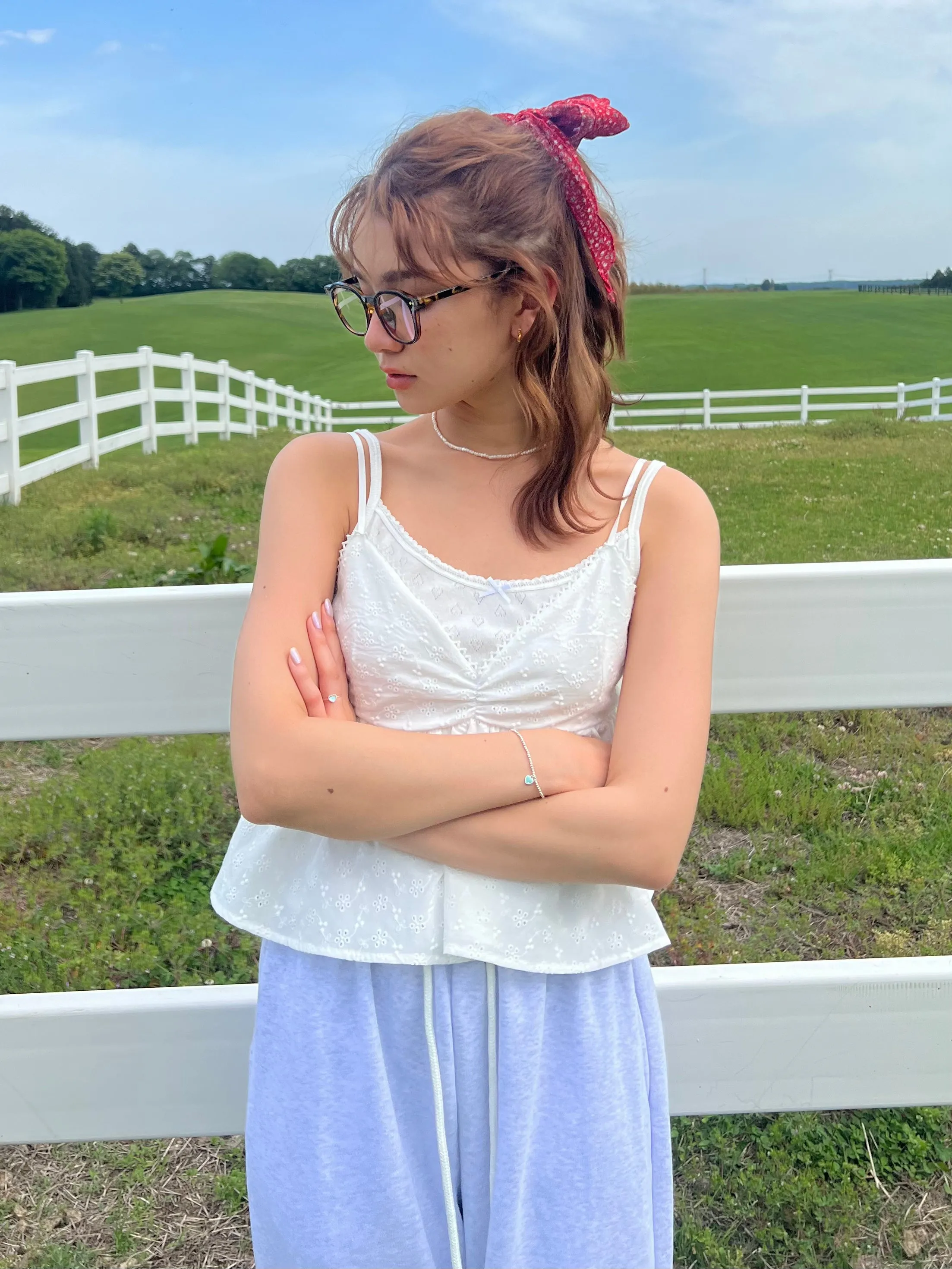 Cotton Heart Camisole