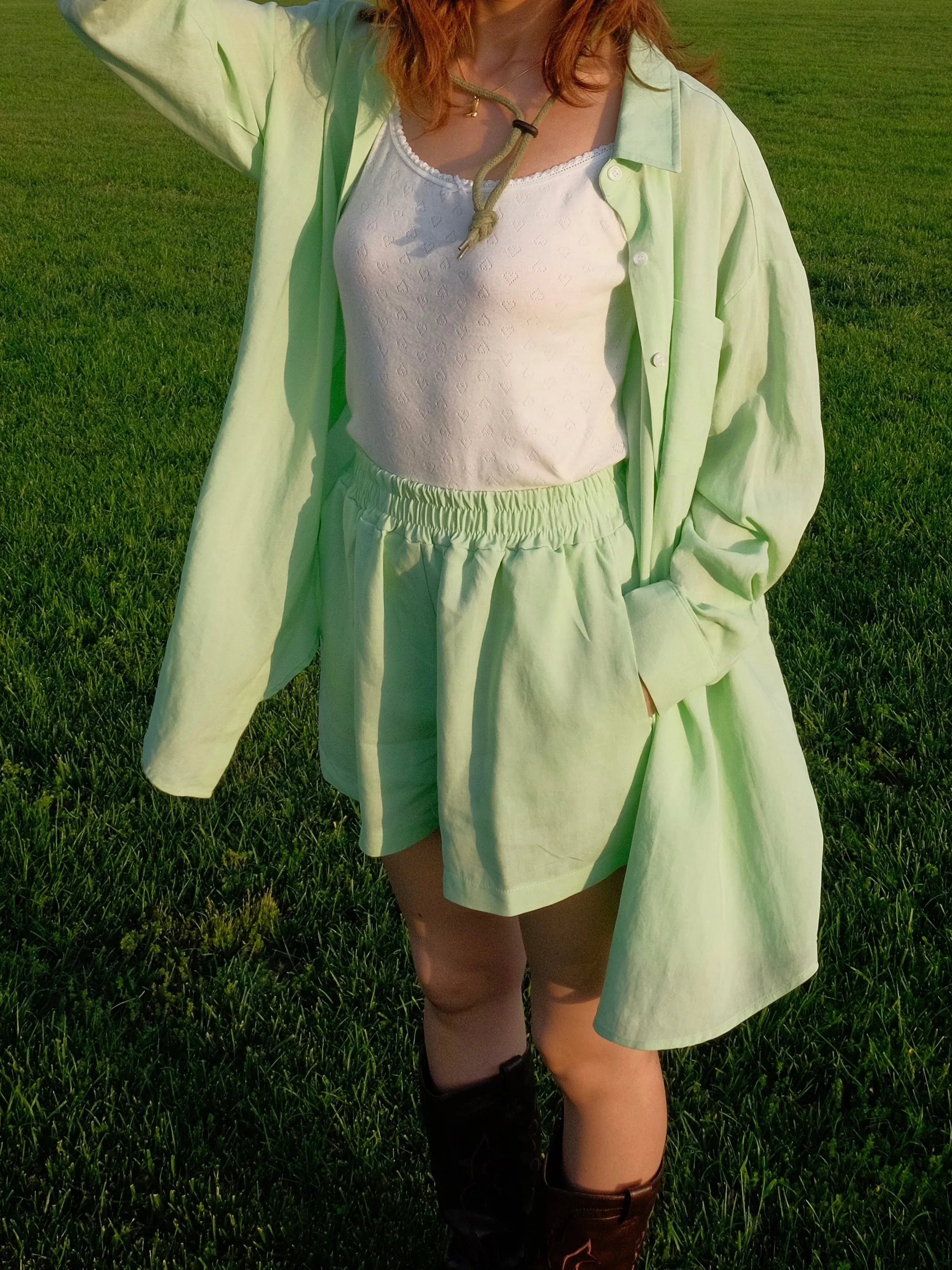 Cotton Heart Camisole