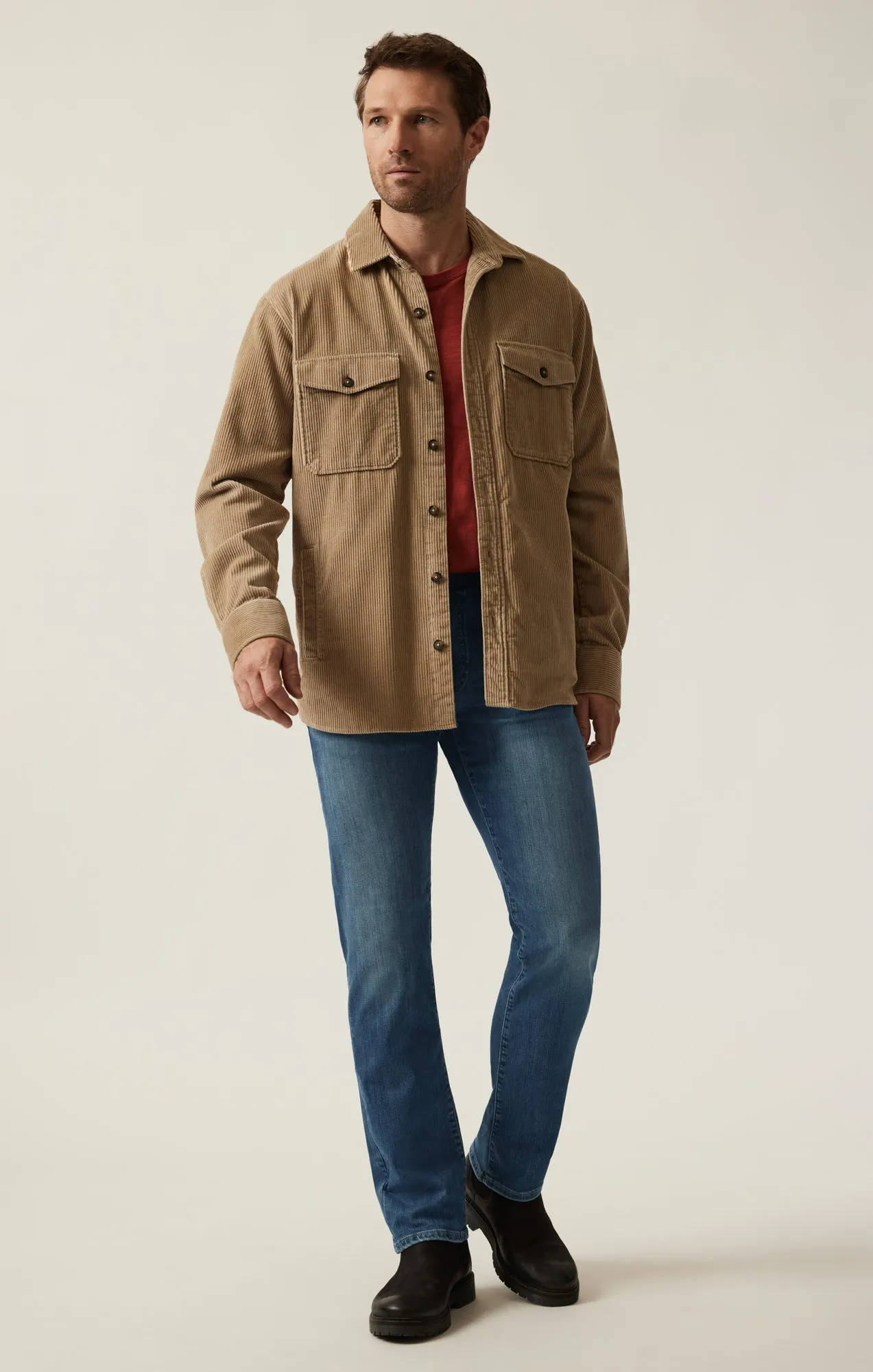 Courage Straight Leg Pants in Mid Brushed Urban
