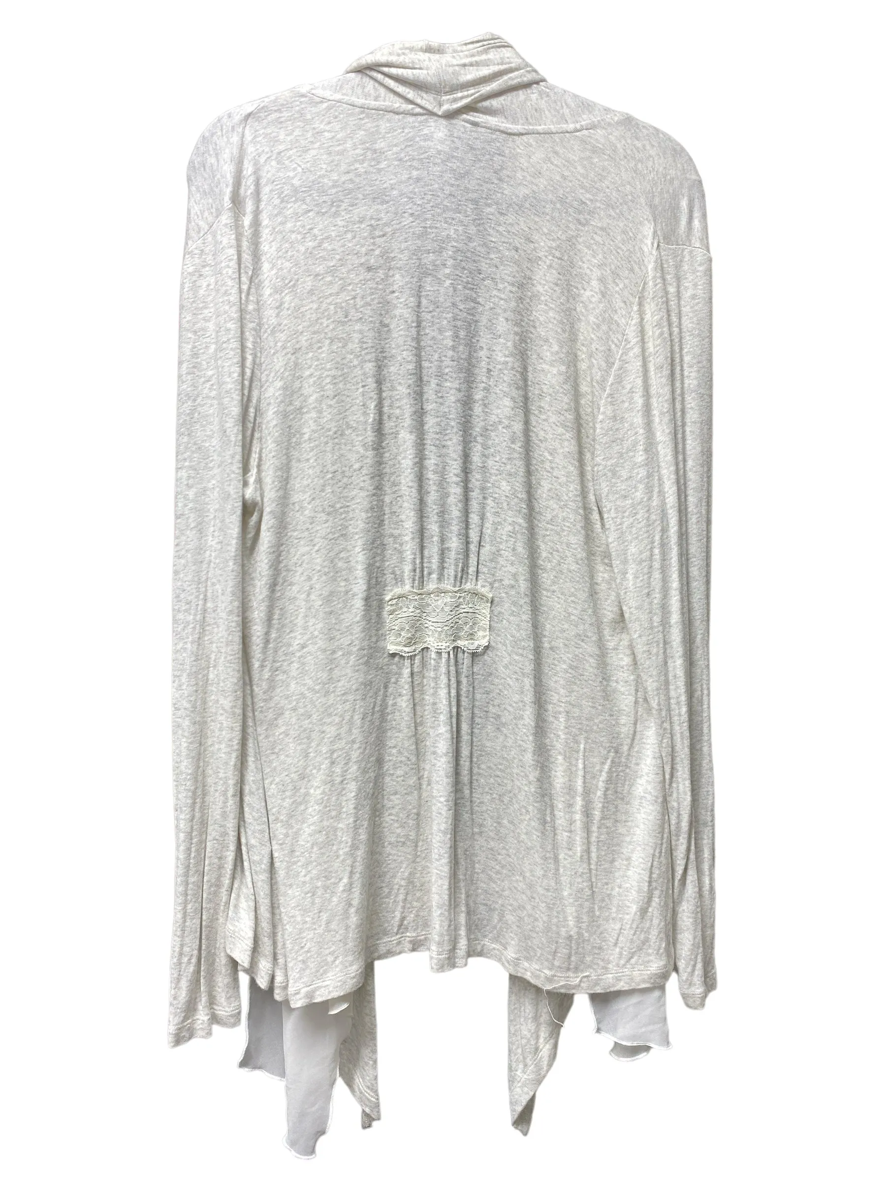 Cream & Grey Cardigan Cabi, Size L
