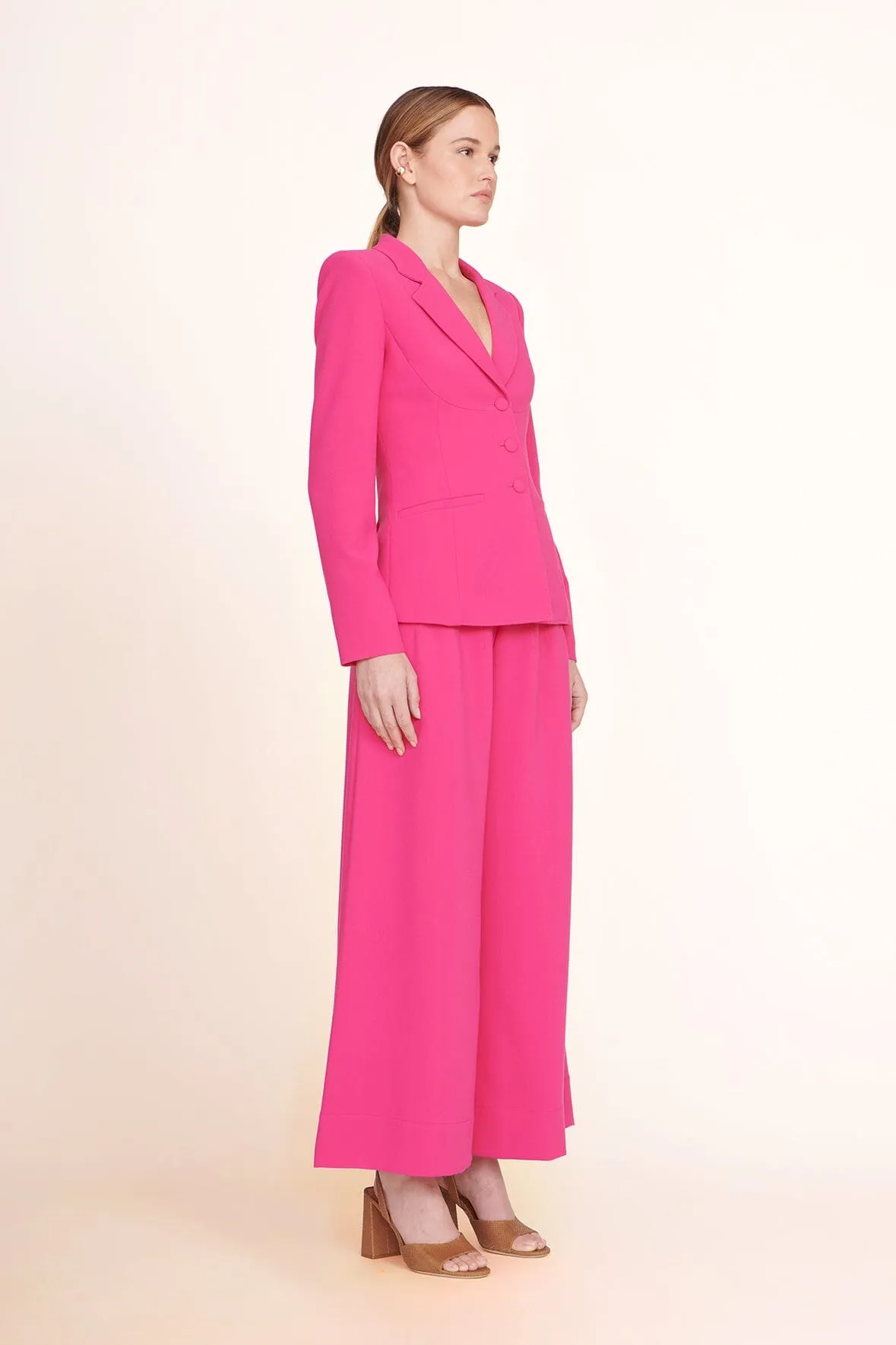 CROPPED CALEB PANT | MAGENTA