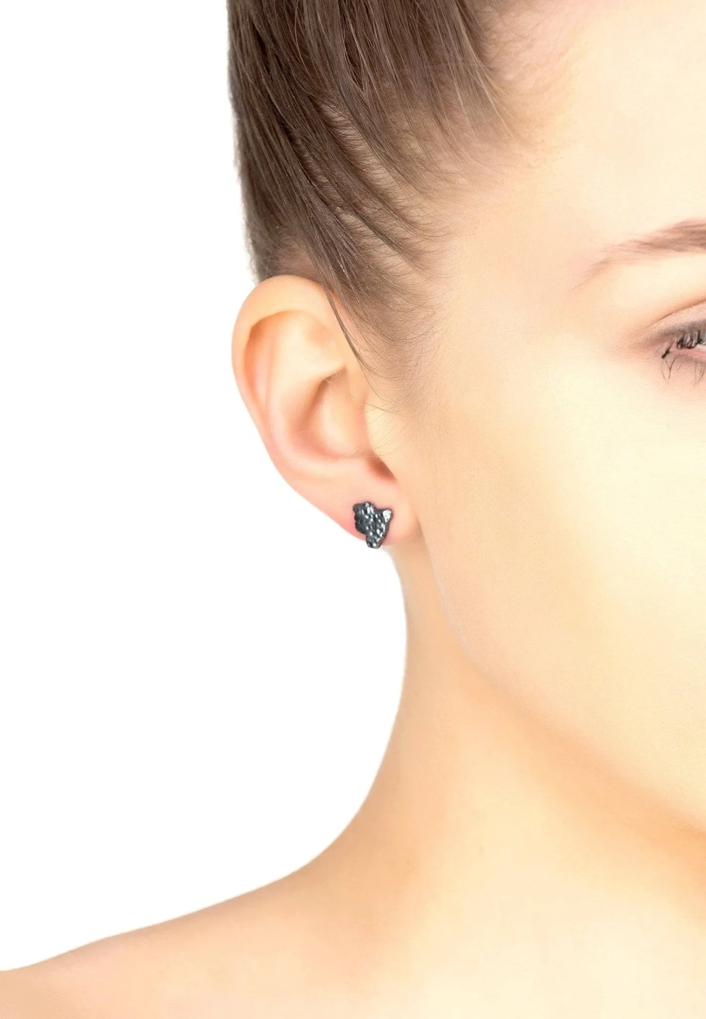 Deco Fan Ear Jacket Aqua Rosegold