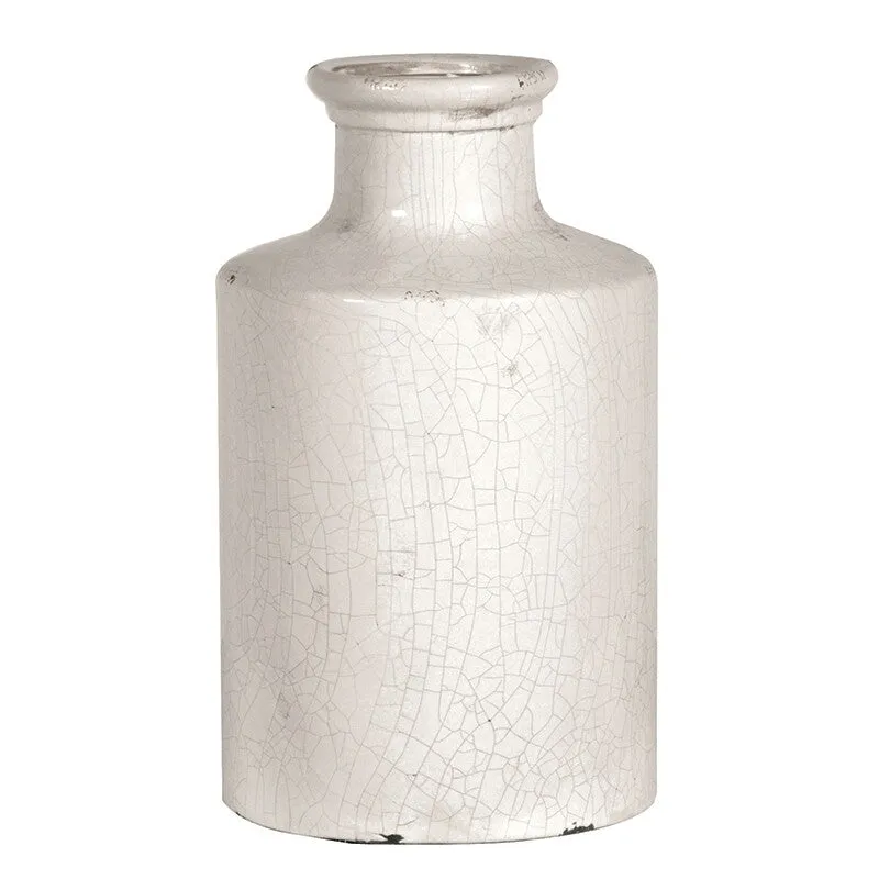 Distressed Bottle Vase 43cm