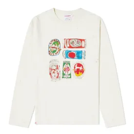 DISTRESSED LONG SLEEVE TEE