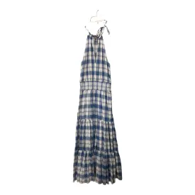 Dress Casual Maxi By Polo Ralph Lauren In Blue & White, Size: 4