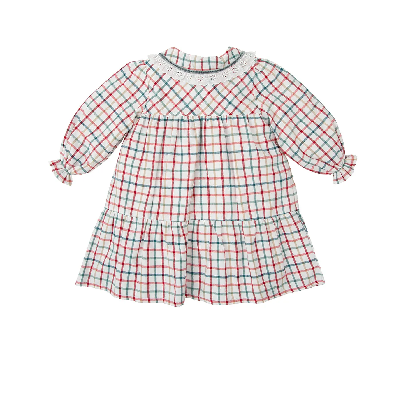 Dress - Woven Check Print
