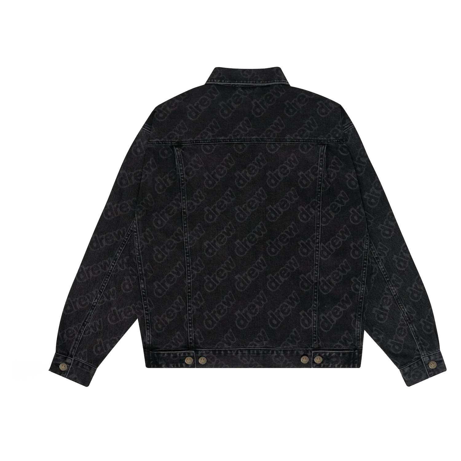 Drew house oversized trucker jacket black secret repeat