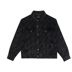 Drew house oversized trucker jacket black secret repeat