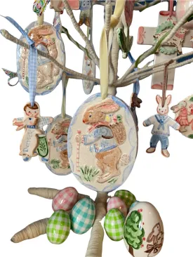 Easter Ornament- Bunny with Basket