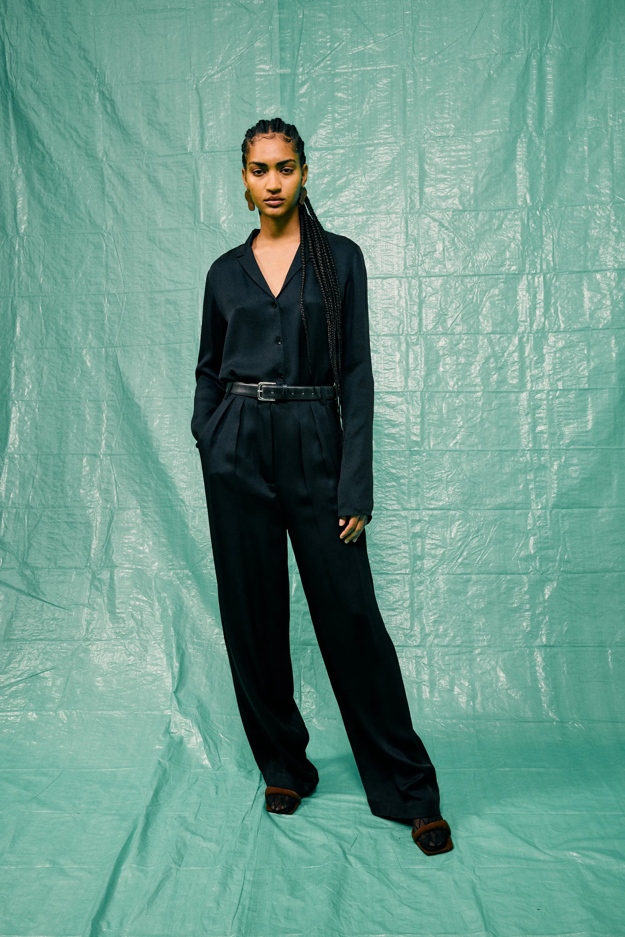 Eco Acetate Viscose Lauren Trouser