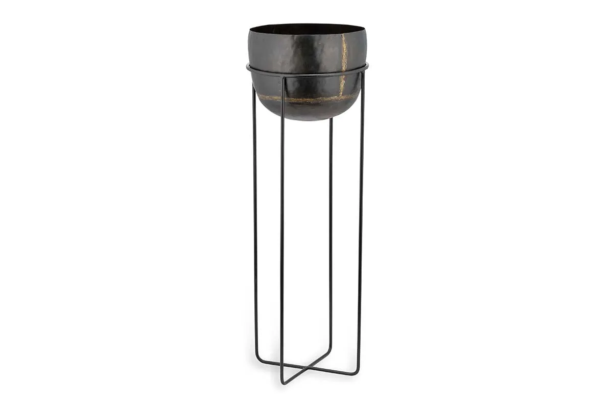 Endo Reclaimed Iron Planter Stand