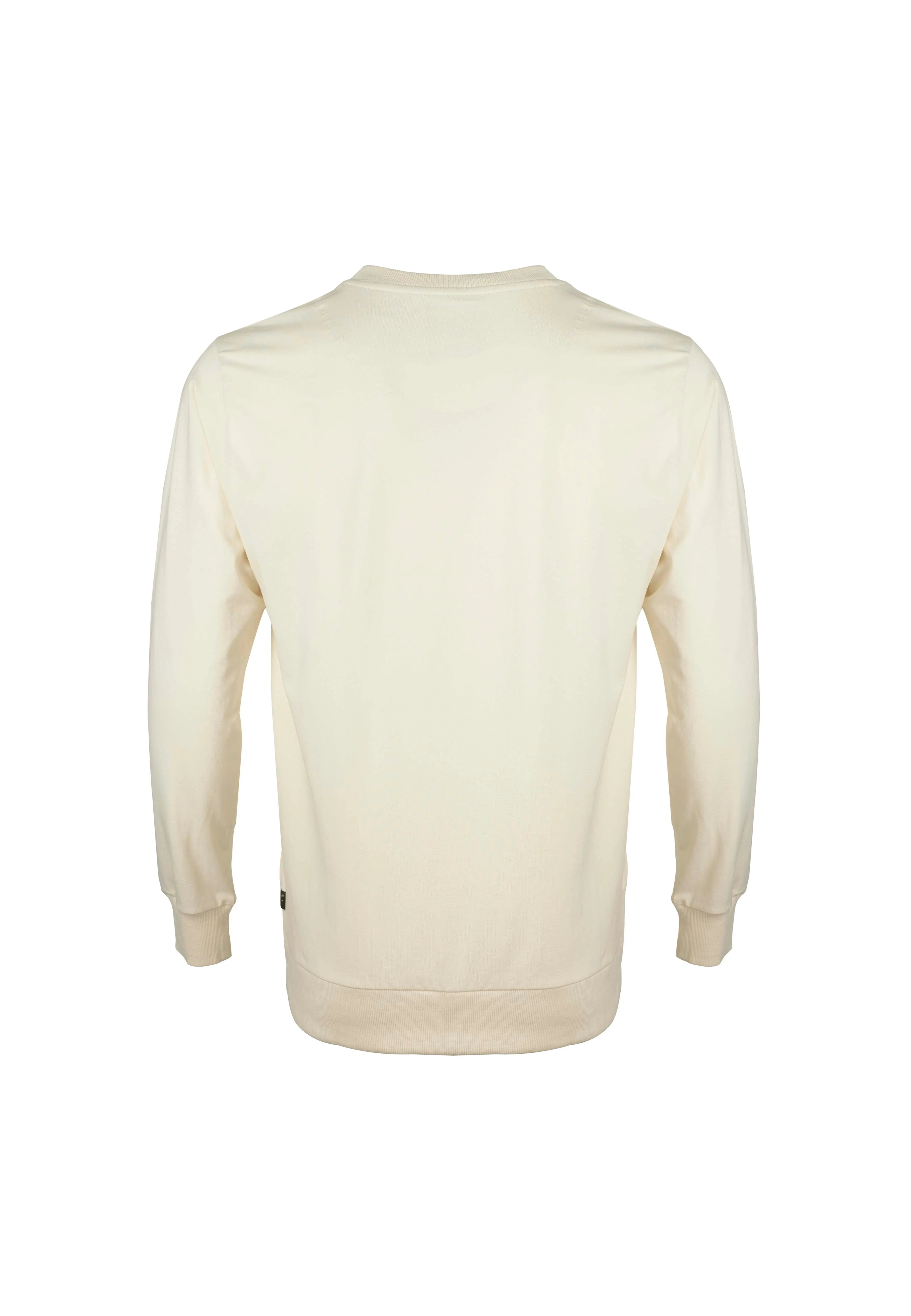 EXHAUST Printed Design Long Sleeve Sweater [Normal Cut] 1396