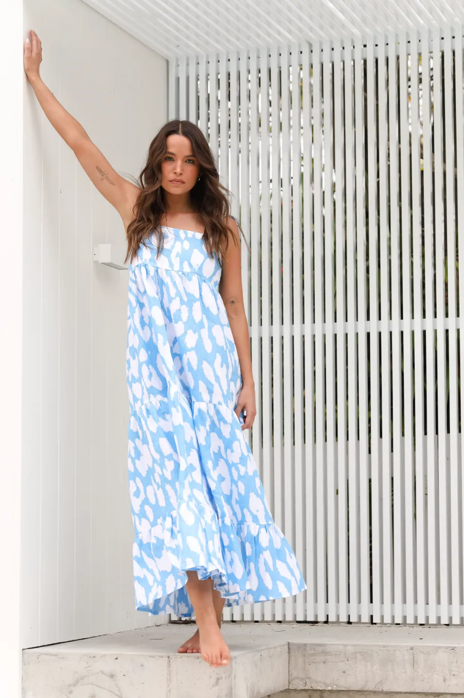 Fleur Dress - Leopard