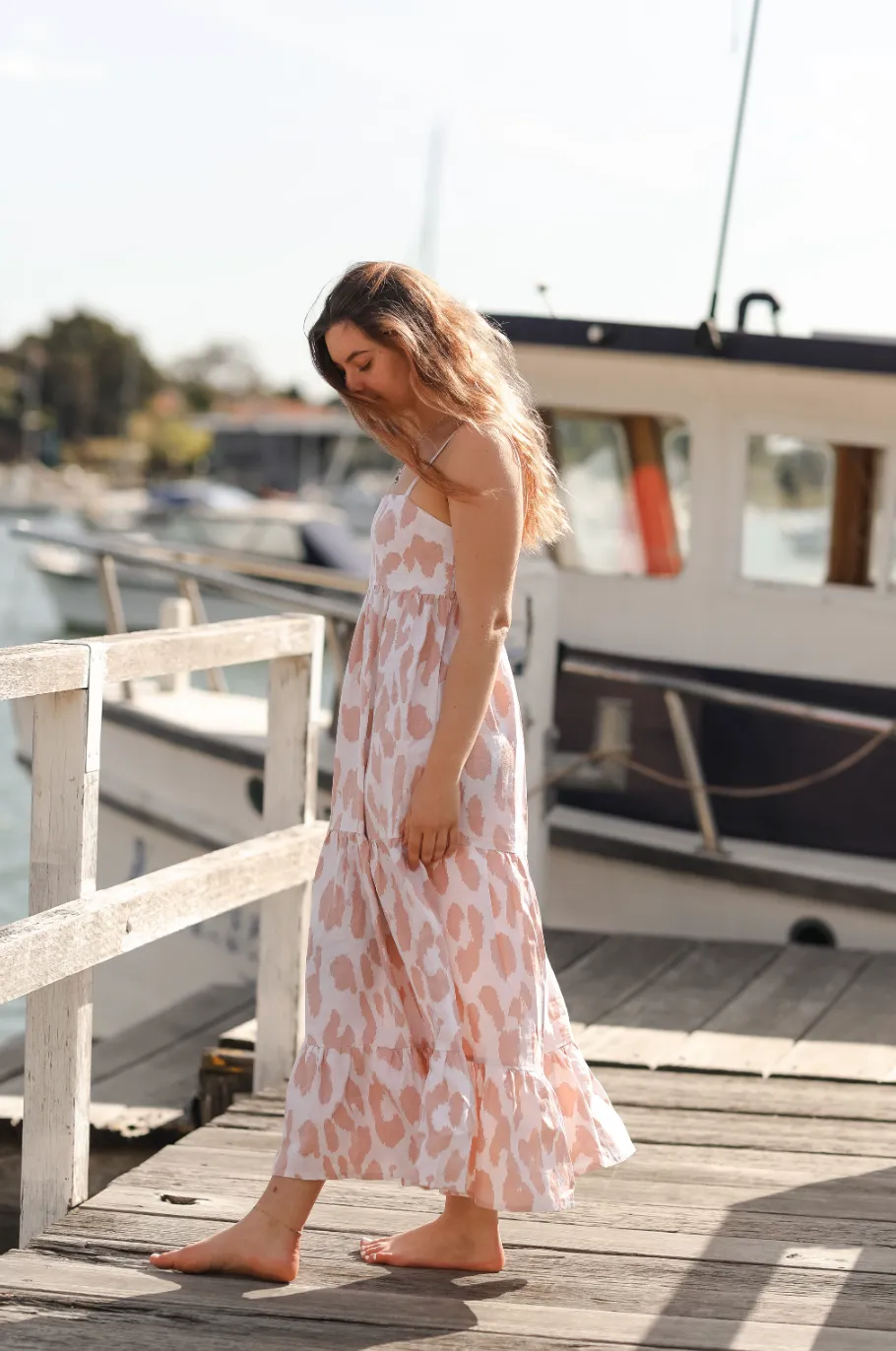 Fleur Dress - Leopard