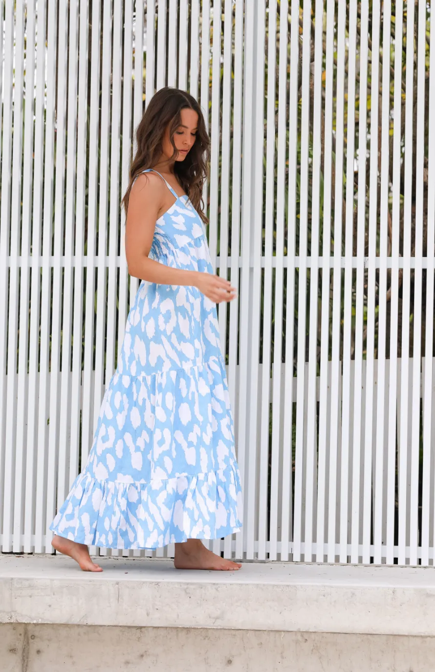 Fleur Dress - Leopard